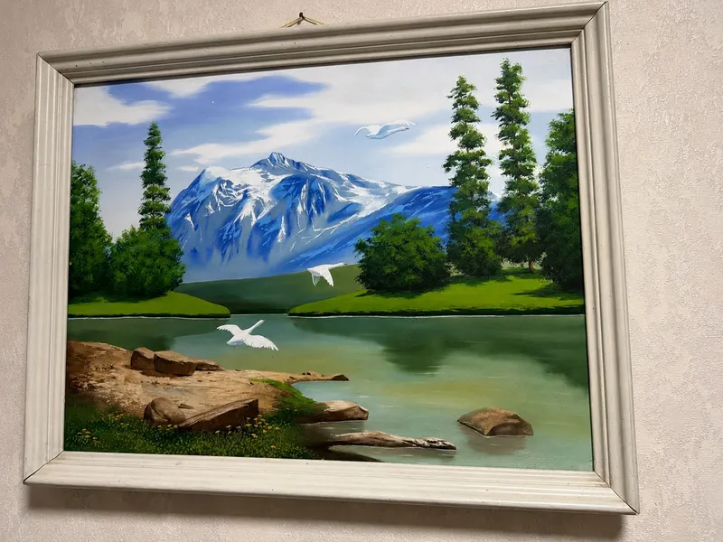 "Katta hajmdagi chiroyli manzara rasmi (65×90 sm)"