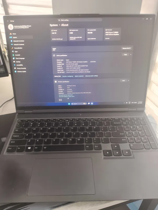 Lenovo Legion 5 Pro 16 2K 165Hz 2TB SSD