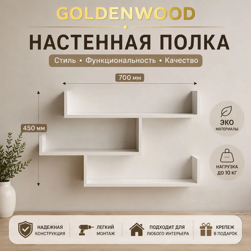 на стену полка — фото 1