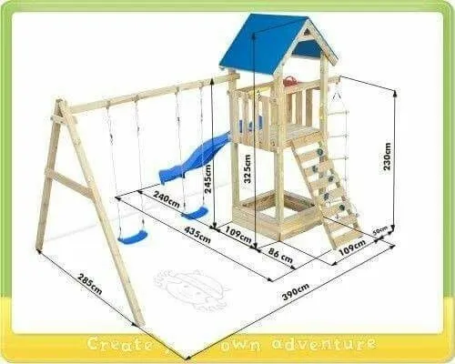 Детская площадка горка аттракцион болалар майдони домик качели swings — фото 3