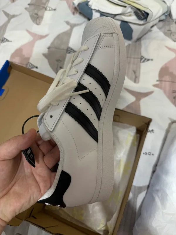 Adidas Superstar белые — фото 3