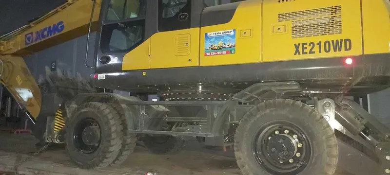 XCMG XE210WD — это более мощный и тяжелый колесный экскаватор 1.2 куб — фото 7 XCMG XE210WD — это более мощный и тяжелый колесный экскаватор 1.2 куб — фото 7