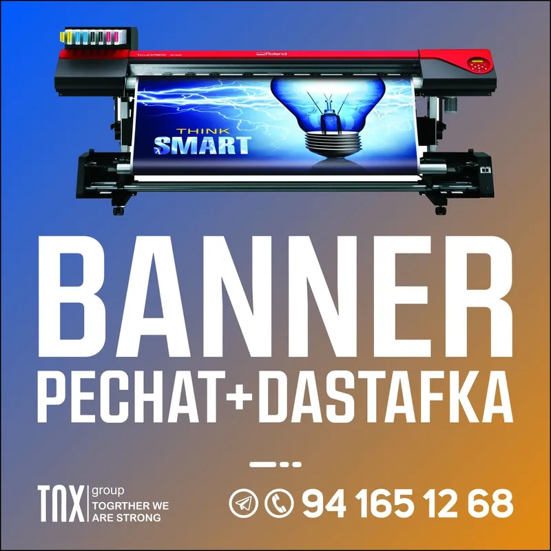 Banner pechat & tashqi reklama