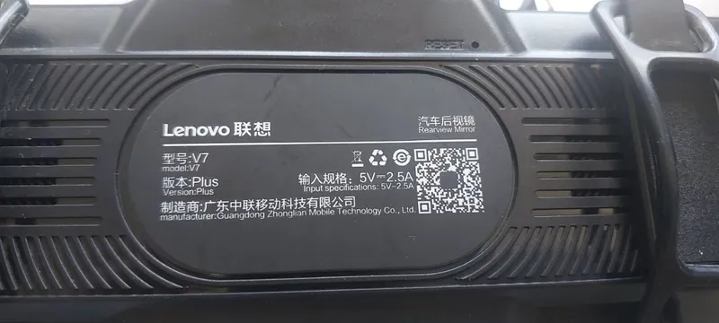 Видеорегистратор Lenovo v7 — фото 2