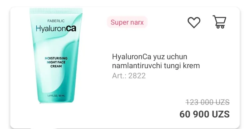 yuz uchun ertalabki va kechki uhod 3