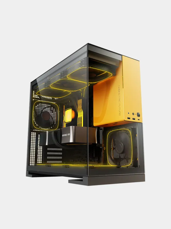 Geometric Future Model 5 Glass Black/Yellow ( 5-FAN ) — фото 7