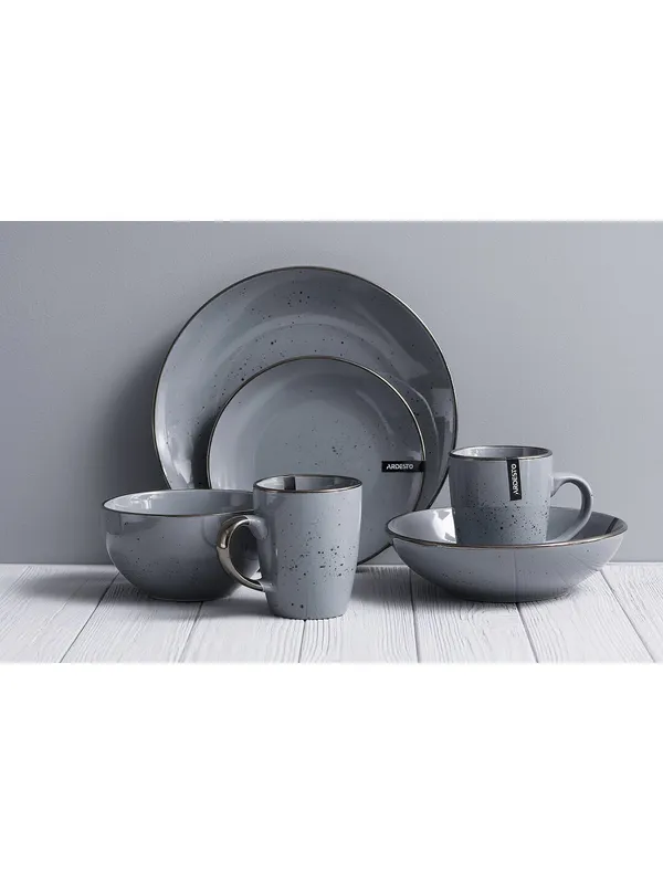 Ardesto Bagheria AR2936GREY krujka, 360 ml, kulrang, keramika 4 Ardesto Bagheria AR2936GREY krujka, 360 ml, kulrang, keramika 4