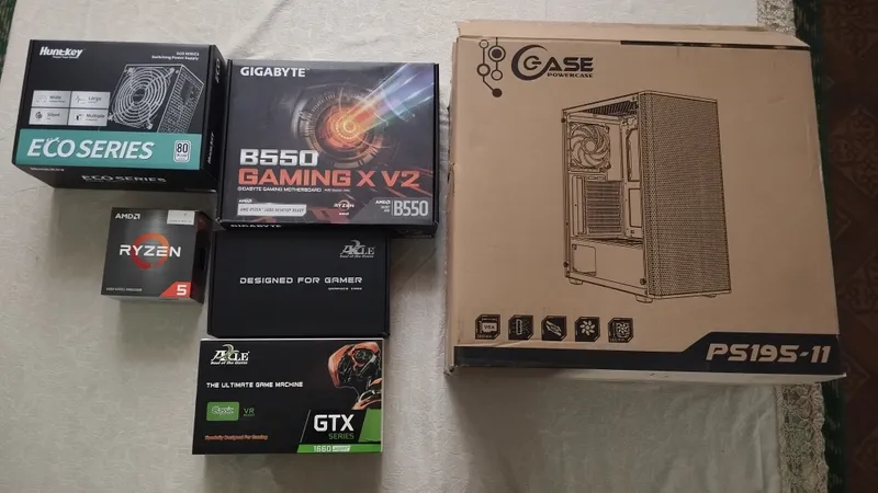 Игровой ПК | GTX 1660 Super | Ryzen 5 5600G | 32GB 7
