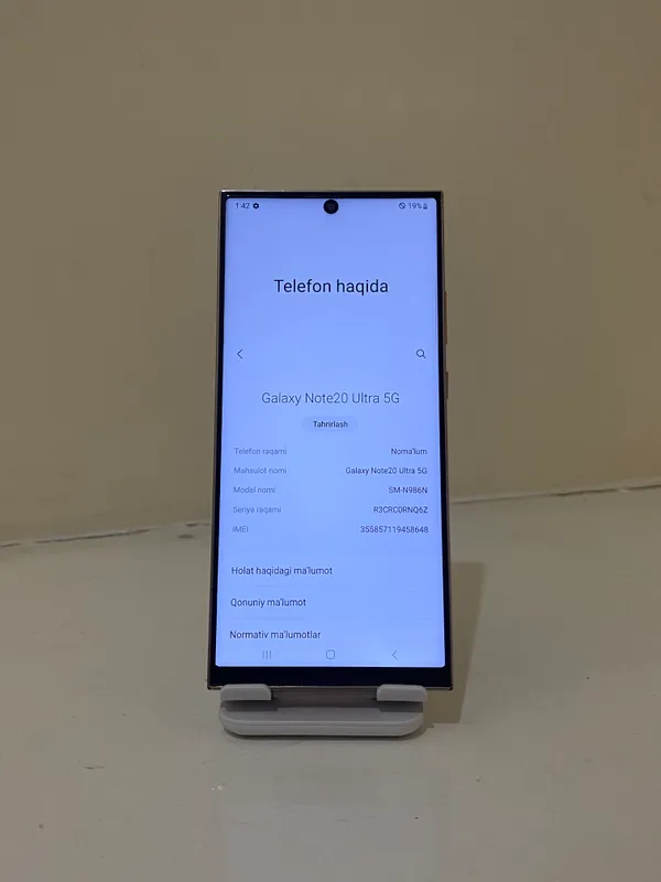 Samsung Note 20 Ultra 5G (12/256) srochna — фото 2