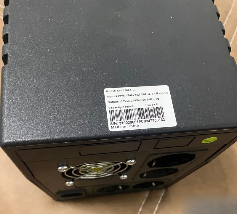 UPS Avt 1500Z-LI 1 UPS Avt 1500Z-LI 1