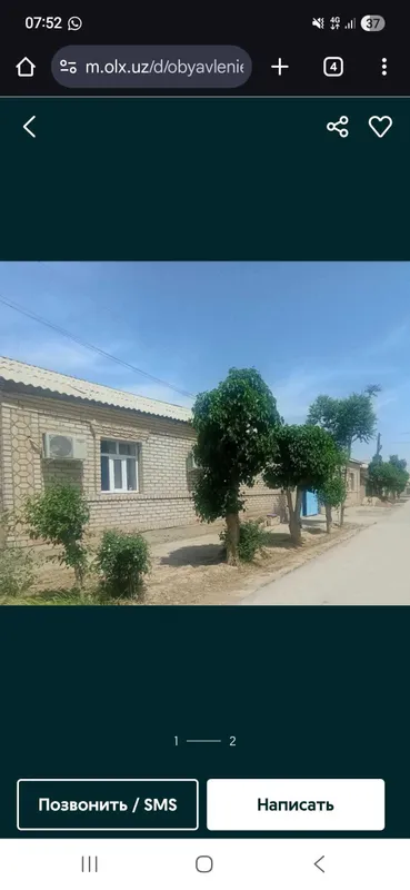 uy sotiladi zudlik bilan keliwiladi