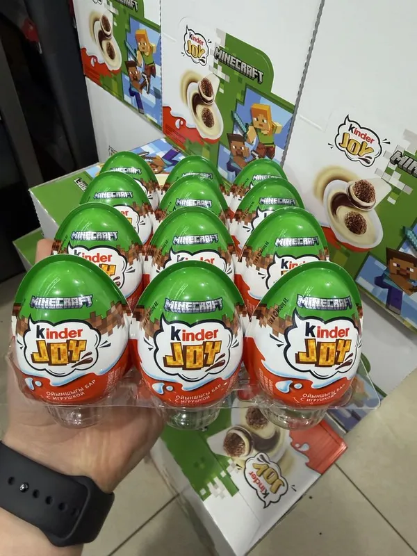 Kinder Joy Minecraft Original 2026 (новая коллекция) — фото 1