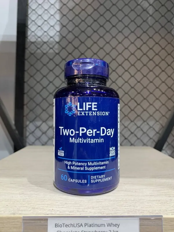 Life Extension Two-Per-Day Multivitamin | 60 капсул | Life Extension Two-Per-Day Multivitamin | 60 капсул |