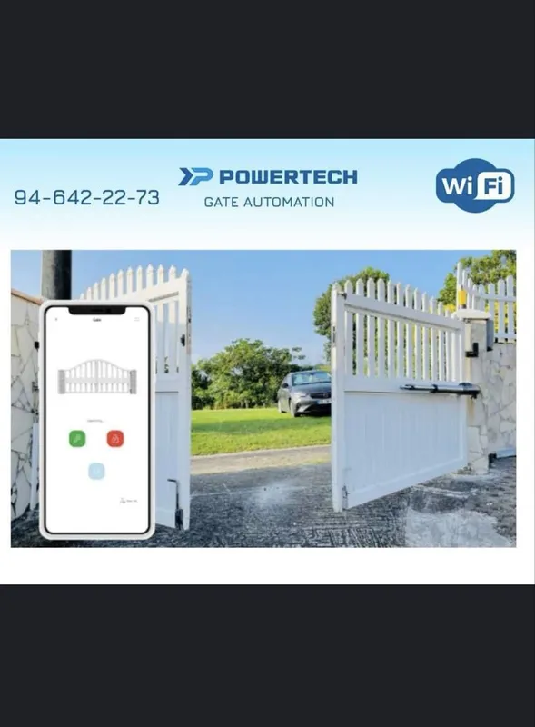 Автоматика для распашных вороть от бренда - Powertech! — фото 2