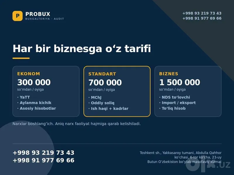 Buxgalteriya xizmati | bugalteriya | бухгалтерия хизмати | YaTT MChJ 3 Buxgalteriya xizmati | bugalteriya | бухгалтерия хизмати | YaTT MChJ 3