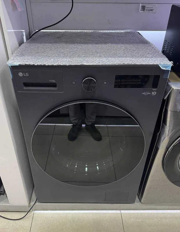 Стиральная машина LG F0Z6DRP24 15/8 кг AI DD Inverter TurboWash +сушка — фото 1