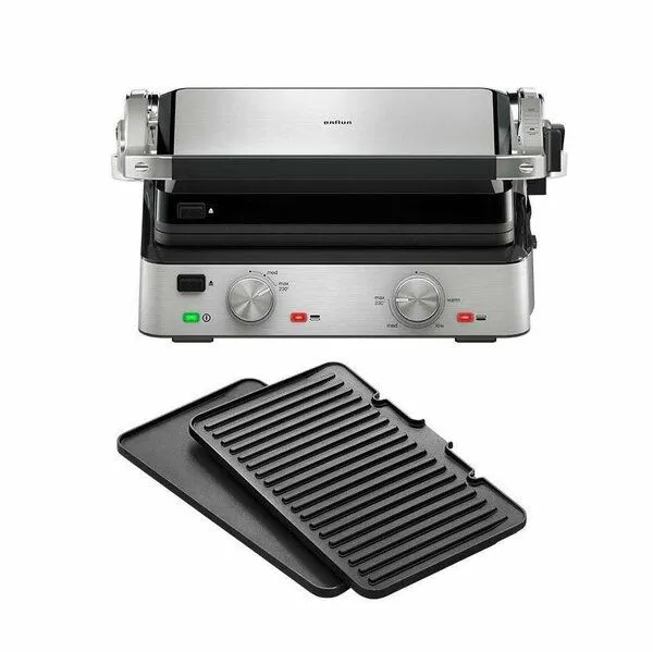 Электрогриль Braun MultiGrill 7 CG7010 ( Цвет: Серебристый ) Электрогриль Braun MultiGrill 7 CG7010 ( Цвет: Серебристый )