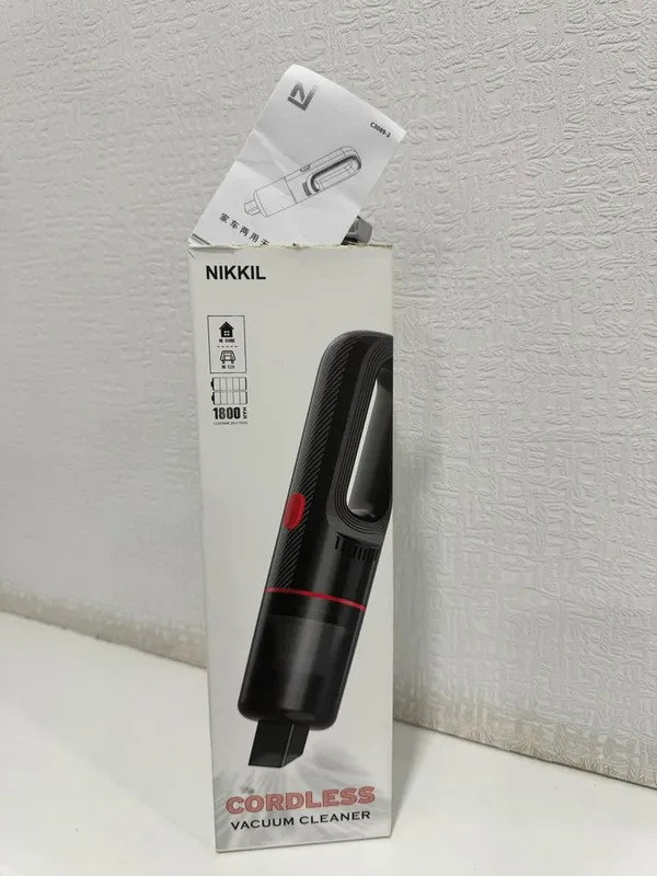 Беспроводной пылесос NIKKIL C3089-2 (для авто и дома) 4