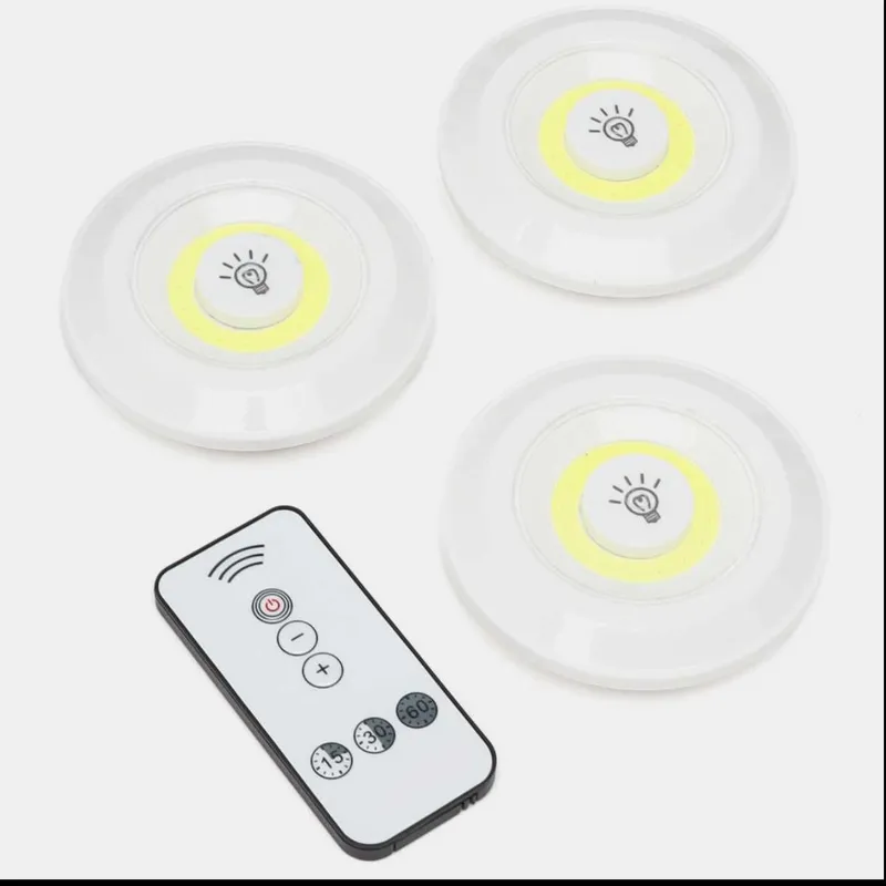 Zamonaviy LED lampa (3 dona + pult bilan)