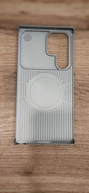Чехол для Samsung Galaxy S22 | Серебристый 💳 2