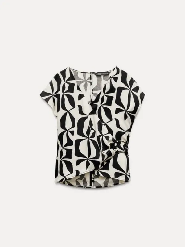 Стильный топ, zara бренд