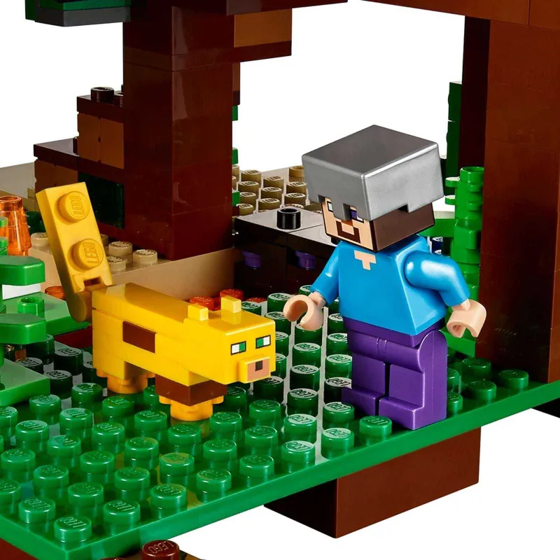 LEGO Minecraft 21125 Домик на дереве в джунглях Оригинал 4