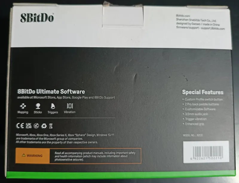 8bitdo ultimate wired for Xbox, PC windows. — фото 3