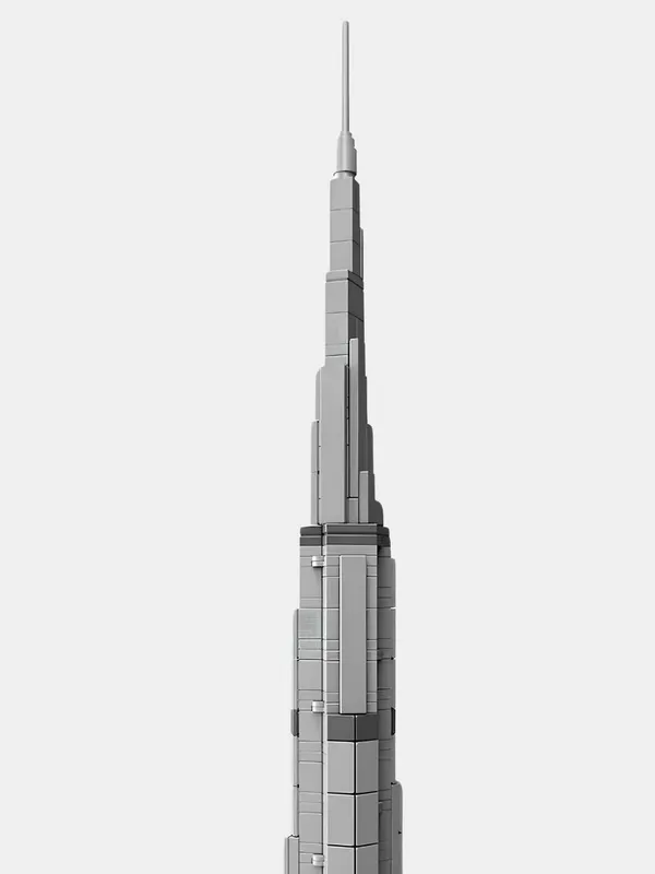 Конструктор Бурдж Халифа, Дубай башня,лего конструктор 555 деталей ig2 — фото 2