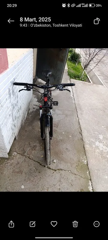 Спортивный велосипед 2