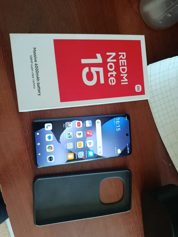 Redmi note 15 pamet 8 256