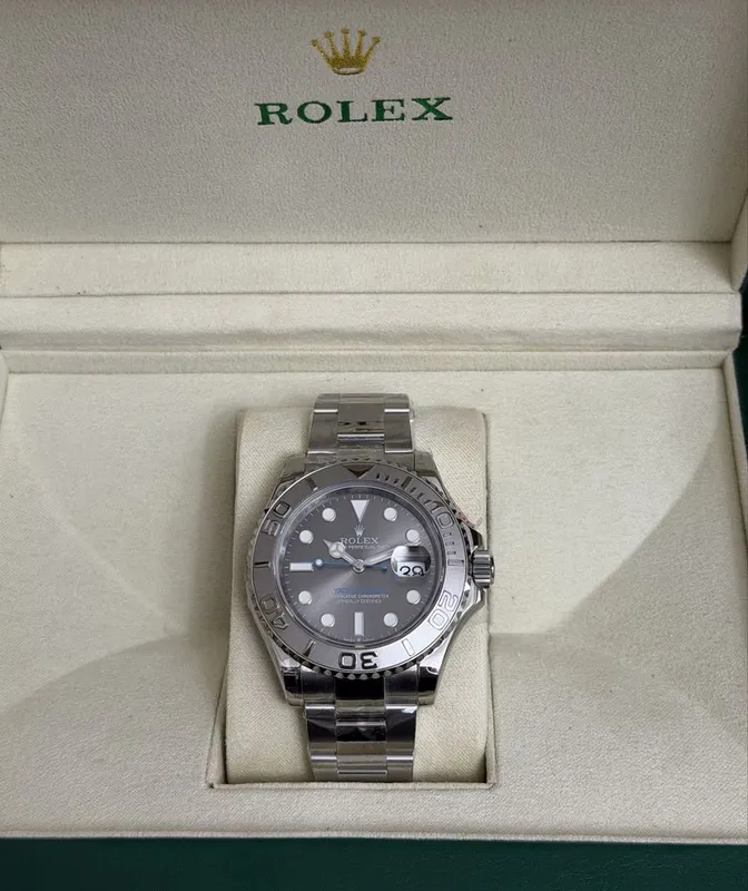 Rolex Yacht Master Rhodium Dial 40mm Reference 126622