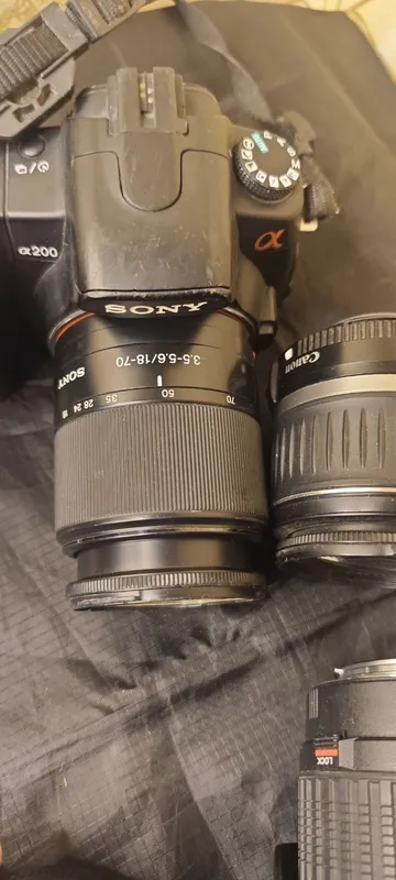 Обьективы для фотоаппаратов canon Nikon sony 5