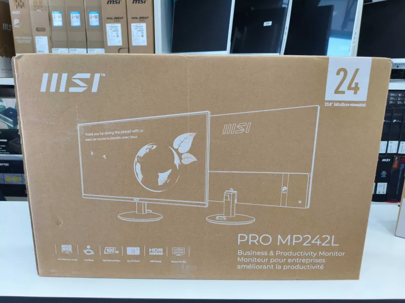 Монитор MSI MP242L 24" FHD 100hz IPS, HDMI (Black)