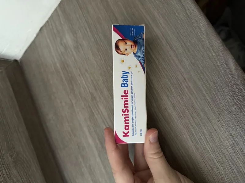 Kamismile Baby — гель для полости рта при прорезывании зубов Kamismile Baby — гель для полости рта при прорезывании зубов