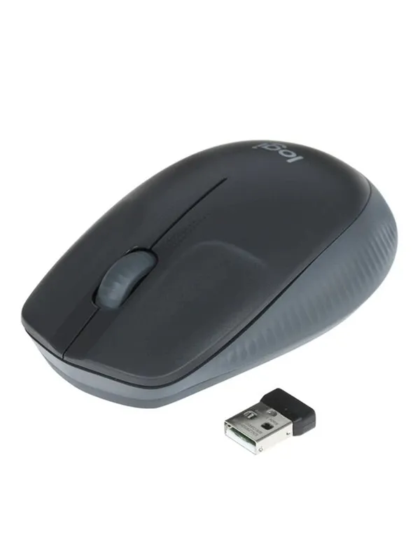 Мышь Logitech M190, беспроводная, оптическая, 1000 dpi, черный — фото 5 Мышь Logitech M190, беспроводная, оптическая, 1000 dpi, черный — фото 5