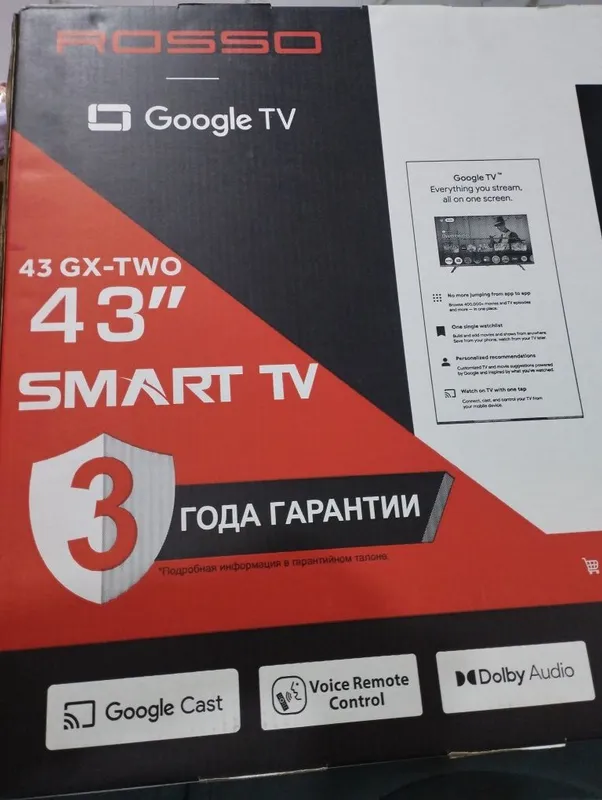 ROSSO 43 GX-TWO Google TV 7