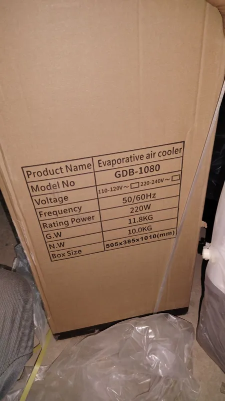 Водяной Охладитель воздуха Air Cooler mini konditsioner 24 7 — фото 3