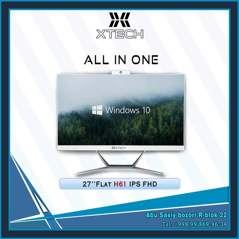 Monoblok XTECH IPS 24" 27" 32" diaganalli 3