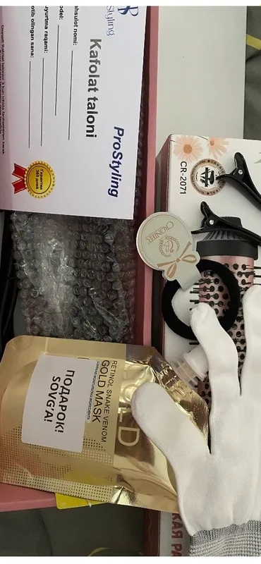 фен расческа Cronier Cr-2071 с индикатором 1