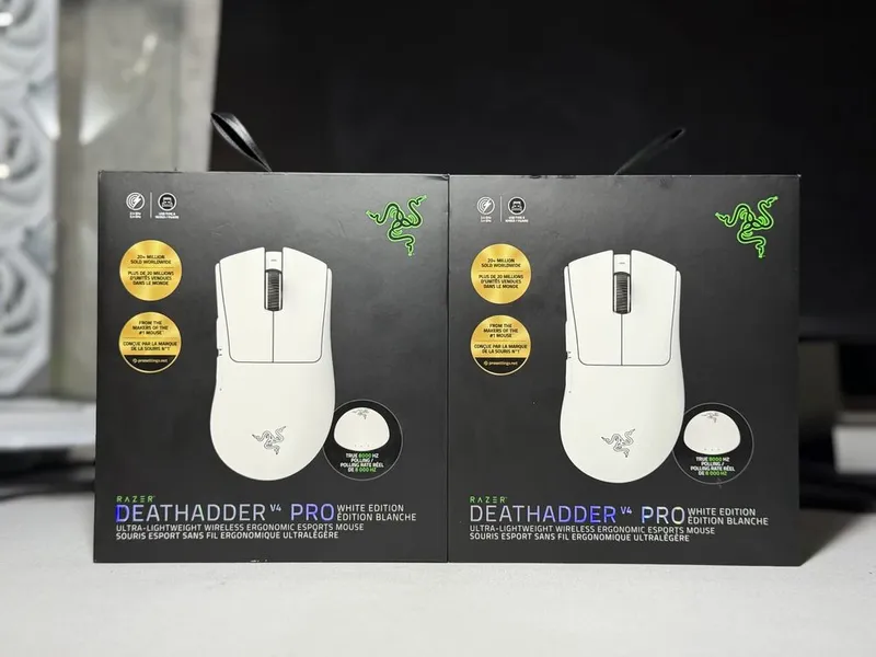 Razer Deathadder V4 pro 8khz wireless white Razer Deathadder V4 pro 8khz wireless white