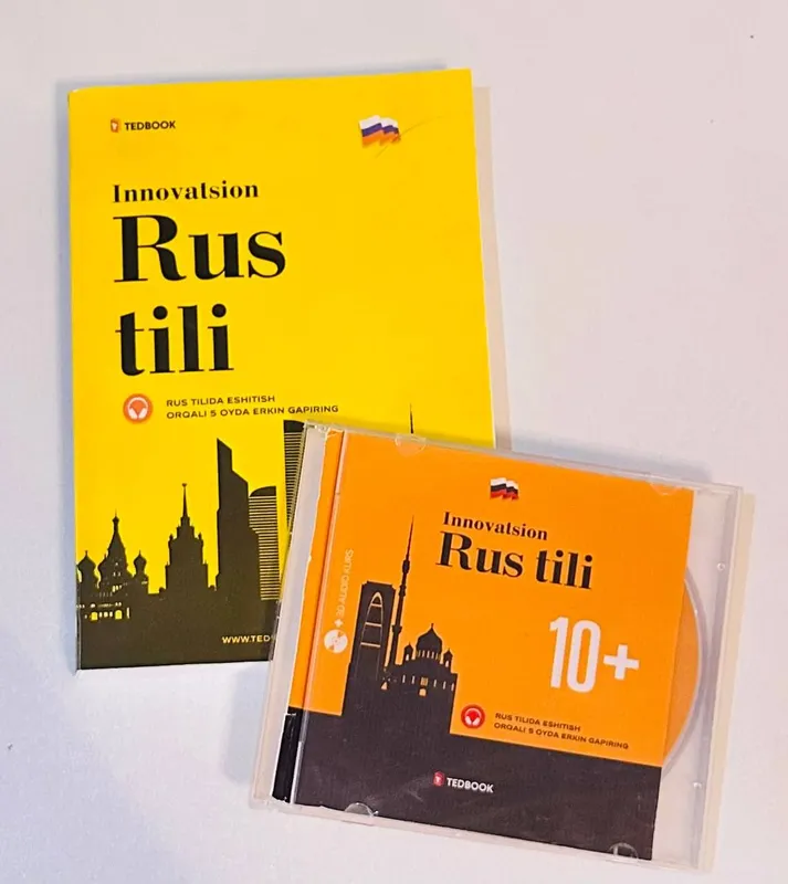Tedbook,Rus tili,kitob,holati ideal