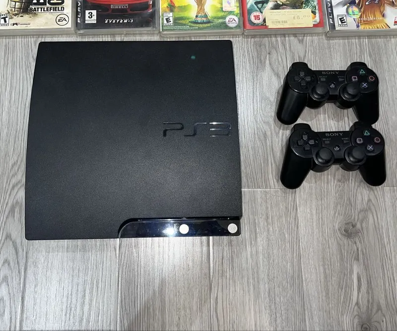 playstation 3 slim ideal 2 ta pult va 13 ta original diskli uyini bn — фото 1
