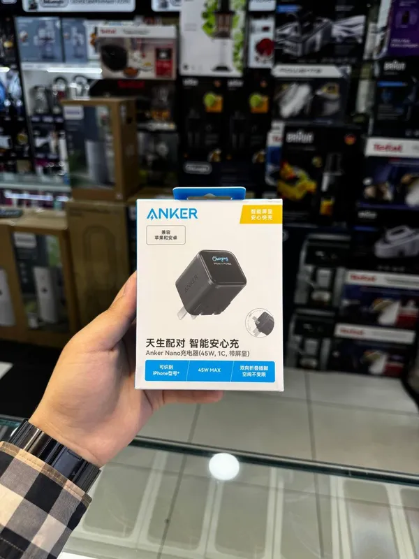 Anker umniy adapter 45w iPhone Samsung — фото 2