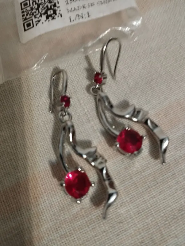 серьги серебро 925 проба