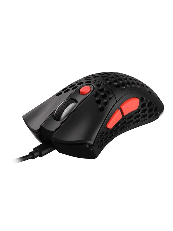 Игровая мышь 2E Gaming HyperSpeed Lite WL (беспроводная, оптическая, 6 клавиш, RGB), чёрный — фото 2