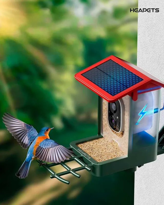 Кормушка для птиц с камерой Heapets Smart Bird Feeder