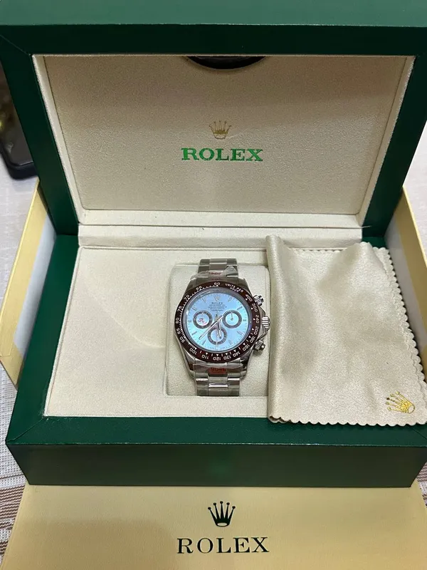 Rolex Daytona Cosmograph Ice blue Dial Platinum — фото 1