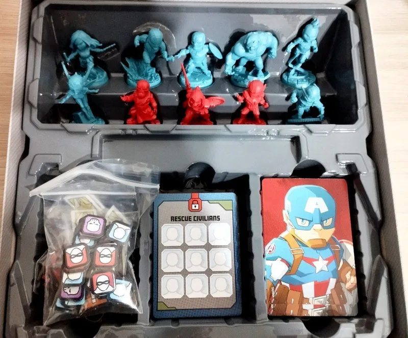 Marvel United stol o‘yini + qo‘shimcha 4