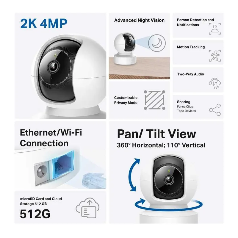 TP-LINK kuzatuv kamerasi 3 TP-LINK kuzatuv kamerasi 3