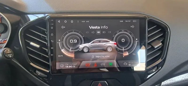 LADA Vesta Cross, 2020 — В родной краске, отличное состояние. 9